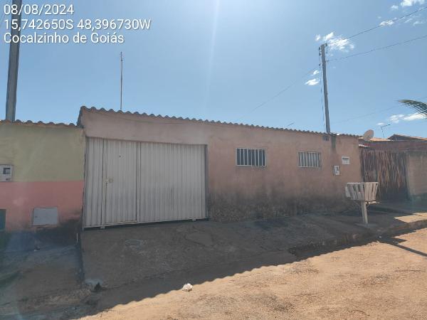 Imóvel com potencial de valorização — Casa no Itamar Nobrega Ii, Cocalzinho de Goias - GO, N. SN QD 18, 2 quartos, 1 vaga, 180m²