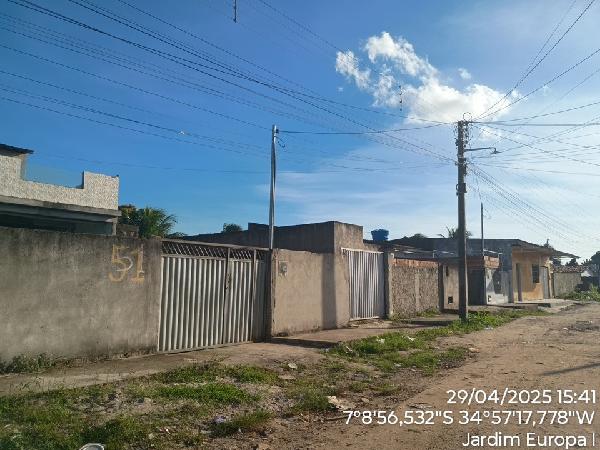 Imóvel para morar ou investir — Casa no Jardim Europa, Santa Rita - PB, N. SN LOTE 09-B QUADRA 11-B, 2 quartos, 125m²