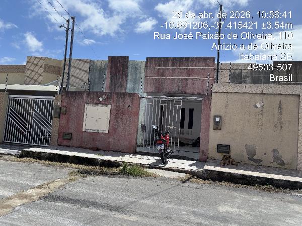 Imóvel selecionado — Casa no Anísio Amâncio, Itabaiana - SE, Nº 116, 3 quartos, 1 vaga, 143m²