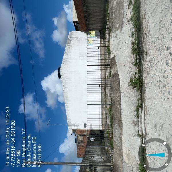 Imóvel com grande valor — Casa no Cid Ind Itapissuma, Itapissuma - PE, 2 quartos, 1 vaga, 0,01m²