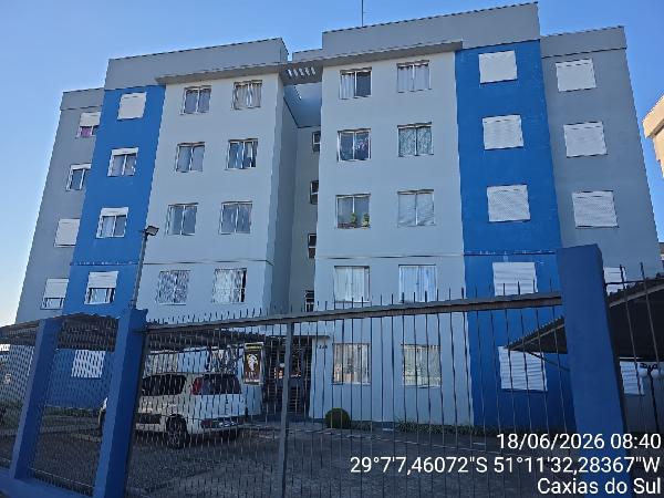 Super oferta — Apartamento no Lot. Colina do Sol, Caxias do Sul - RS, Apto 21, 2 quartos, 1 vaga, 50,85m²