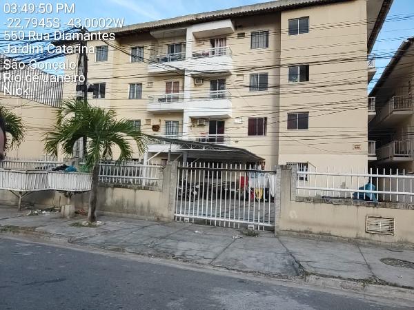 Oferta exclusiva — Apartamento no Jardim Catarina, Sao Goncalo - RJ, Apto 301, 2 quartos, 45,65m²
