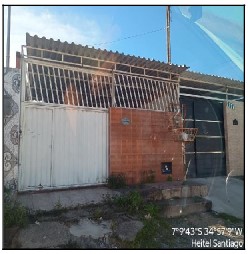 Imóvel com bom aproveitamento — Casa no Portal de Santa Rita, Santa Rita - PB, Nº 317B, 2 quartos, 125m²