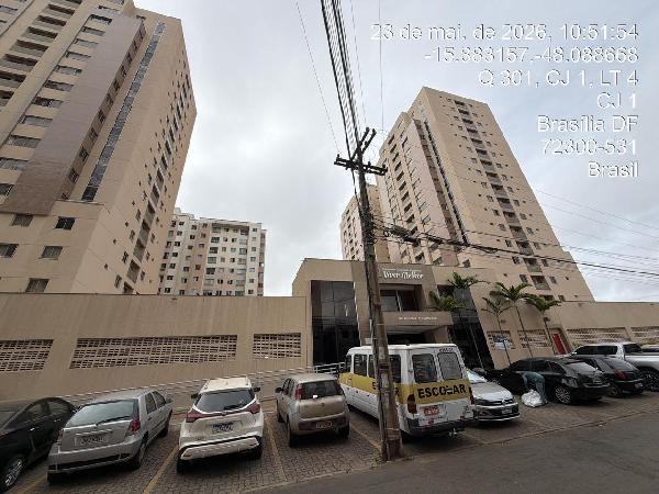 Oferta limitada — Apartamento no Samambaia Sul, Brasilia - DF, Apto 902, 1 quarto, 1 vaga, 35,81m²