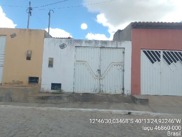 Oferta com diferencial — Casa no Bairro da Boiadeira, Iacu - BA, Nº 136, 2 quartos, 1 vaga, 83,43m²