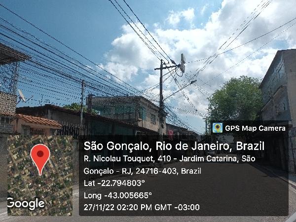 Imóvel com ótima proposta — Casa no Jardim Catarina, Sao Goncalo - RJ, Nº 395, 1 quarto, 1 vaga, 43,65m²