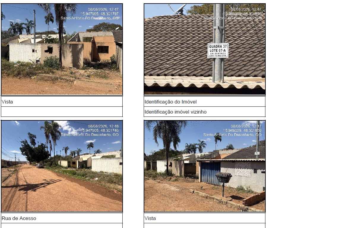Oportunidade garantida — Casa no Jardim Ana Beatriz I, Santo Antonio do Descoberto - GO, N. SN LT 06B QD 37, 2 quartos, 1 vaga, 210m²