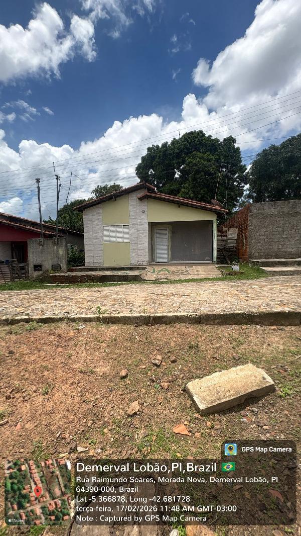 Imóvel para investir — Casa no Vila Filomena, Demerval Lobao - PI, Nº 555, 2 quartos, 150m²