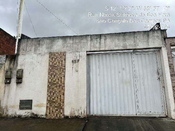 Imóvel com ótima proposta — Casa no Faz Boa Hora, Sao Goncalo dos Campos - BA, Nº 157, 2 quartos, 1 vaga, 125m²