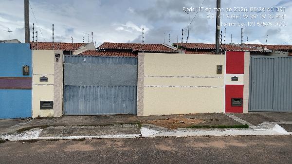 Excelente custo-benefício — Casa no Lot Moinho dos Vent, Extremoz - RN, Nº 74, 2 quartos, 1 vaga, 133,3m²