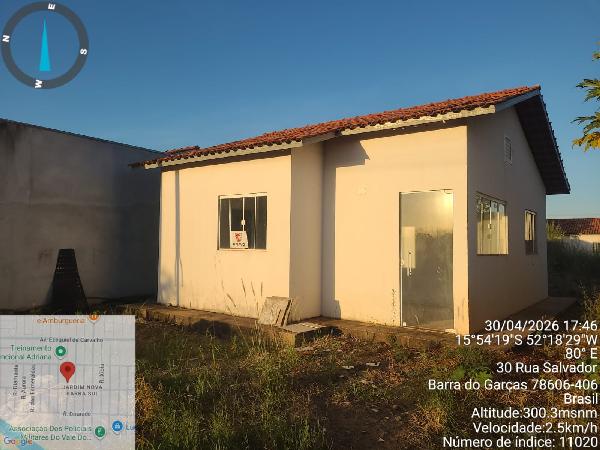 Negócio com vantagem — Casa no Jardim Nova Barra do Garcas, Barra do Garcas - MT, N. SN LT 30 QD 518, 2 quartos, 300m²