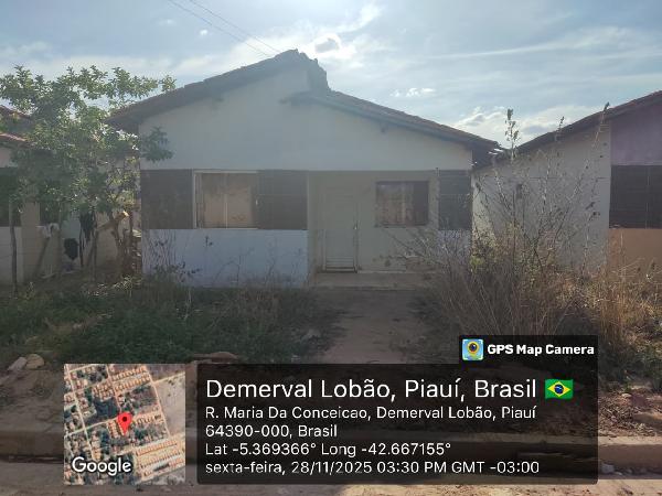 Imóvel bem posicionado — Casa no Sao Pedro, Demerval Lobao - PI, Nº 1104, 2 quartos, 174,3m²