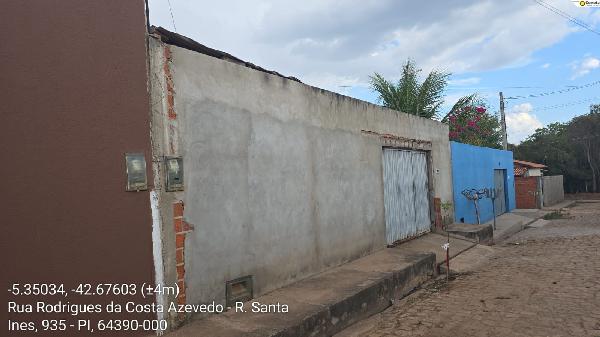 Oferta limitada — Casa no Santa Ines, Demerval Lobao - PI, Nº 45, 2 quartos, 200m²