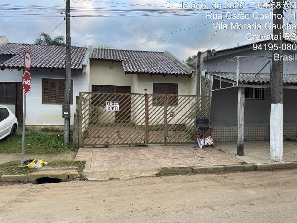 Oferta com diferencial — Casa no Morada Gaucha, Gravatai - RS, Nº 164, 2 quartos, 1 vaga, 77,7m²