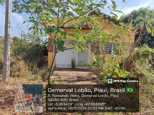 Oferta com vantagem — Casa no Cidade Nova, Demerval Lobao - PI, Nº 436, 2 quartos, 1 vaga, 200m²