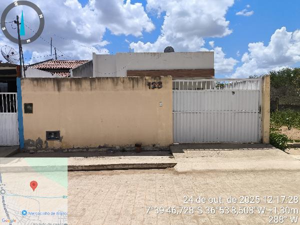 Oportunidade para moradia — Casa no Res Costa da Serra, Sume - PB, Nº 125, 2 quartos, 1 vaga, 156m²