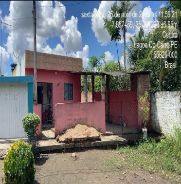 Oferta limitada — Casa no Cha de Santana I, Lagoa do Carro - PE, Nº 118, 2 quartos, 160,79m²