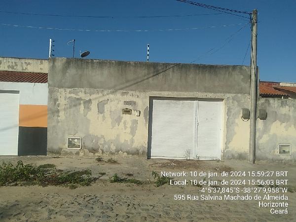 Imóvel em região valorizada — Casa no Vertente, Horizonte - CE, Nº 584, 2 quartos, 1 vaga, 322,5m²