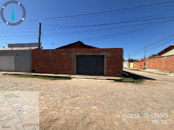 Grande oportunidade — Casa no Santa Ines, Demerval Lobao - PI, Nº 309, 2 quartos, 1 vaga, 200m²