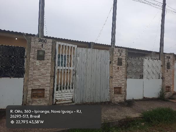 Imóvel bem localizado — Casa no Ipiranga, Nova Iguacu - RJ, Nº 260, 1 quarto, 1 vaga, 51m²
