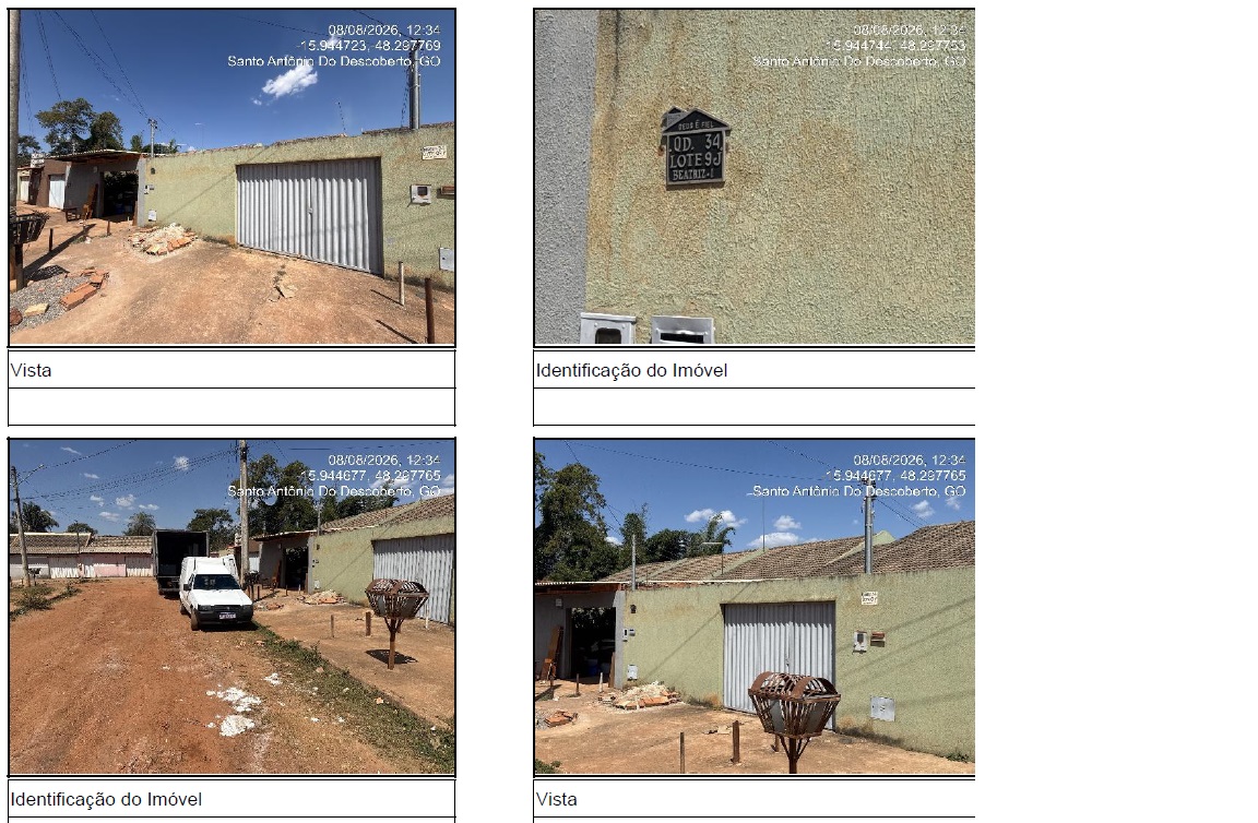 Imóvel bem localizado — Casa no Jardim Ana Beatriz I, Santo Antonio do Descoberto - GO, N. SN QD 34 - LT 09J, 3 quartos, 200,06m²