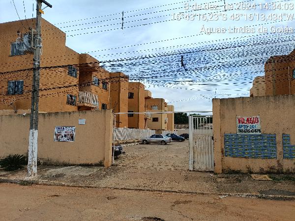 Oferta com diferencial — Apartamento no Mansoes Por do Sol, Aguas Lindas de Goias - GO, Apto 302, 2 quartos, 1 vaga, 50,56m²