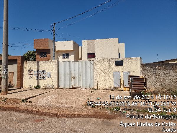 Oportunidade para você — Apartamento no Parque da Barragem Setor 08, Aguas Lindas de Goias - GO, Apto 101, 2 quartos, 51,3m²