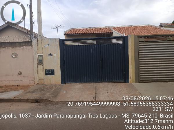 Negócio vantajoso — Casa no Jardim Paranapunga, Tres Lagoas - MS, Nº S, 2 quartos, 1 vaga, 150m²