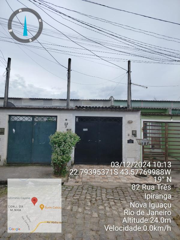 Oferta com vantagem — Casa no Ipiranga, Nova Iguacu - RJ, Nº 82, 1 quarto, 50,66m²