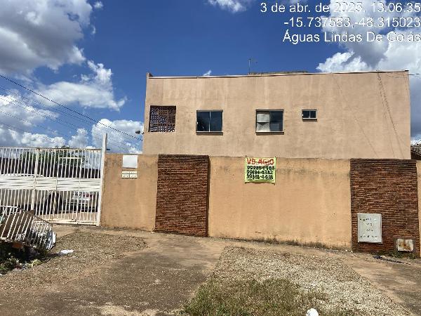 Imóvel bem localizado — Apartamento no Parque da Barragem Setor 16, Aguas Lindas de Goias - GO, Apto 02, 1 quarto, 1 vaga, 58,9m²