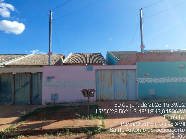 Imóvel para investir — Casa no Parque Estrela Dalva Xvi, Santo Antonio do Descoberto - GO, N. SN LOTE 05B DA QUADRA 240, 2 quartos, 180m²