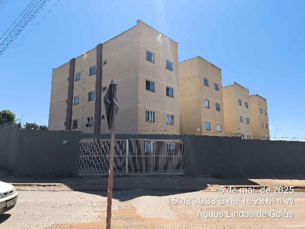 Oportunidade para você — Apartamento no Mansoes Por do Sol, Aguas Lindas de Goias - GO, Apto 403, 2 quartos, 51,48m²