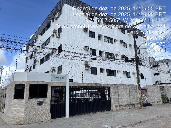 Negócio imperdível — Apartamento no Jardim Atlantico, Olinda - PE, Apto 305, 2 quartos, 1 vaga, 59m²