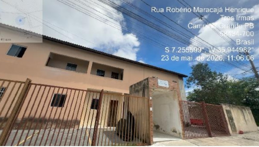 Oportunidade de investimento — Apartamento no Tres Irmas, Campina Grande - PB, Apto 002, 2 quartos, 1 vaga, 54,99m²
