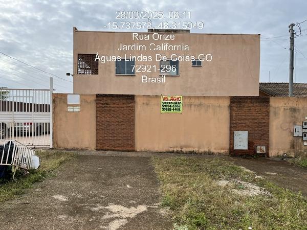Imóvel em local estratégico — Apartamento no Parque da Barragem Setor 16, Aguas Lindas de Goias - GO, Apto 03, 2 quartos, 1 vaga, 76,95m²