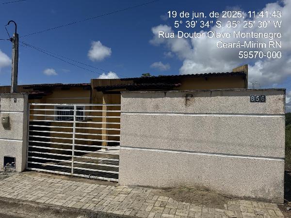 Negócio imperdível — Casa no Massaranduba, Ceara-mirim - RN, Nº 856, 2 quartos, 133,33m²