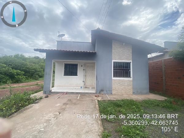 Oportunidade para você — Casa no Cidade Nova, Demerval Lobao - PI, Nº 307, 2 quartos, 1 vaga, 280,88m²