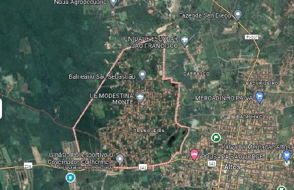 Imóvel para investir — Casa no Tranqueira, Altos - PI, Nº 54, 2 quartos, 250m²