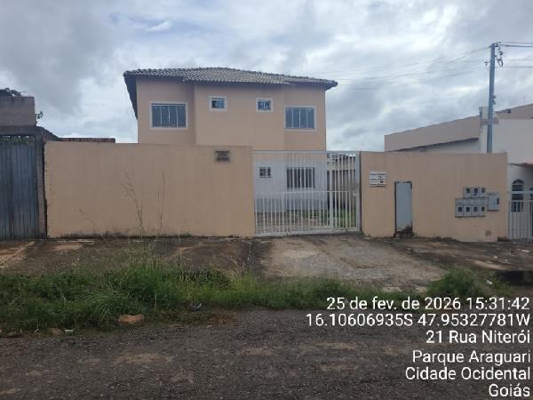 Imóvel com localização privilegiada — Apartamento no Parque Araguari, Cidade Ocidental - GO, Apto 202, 2 quartos, 1 vaga, 60,29m²