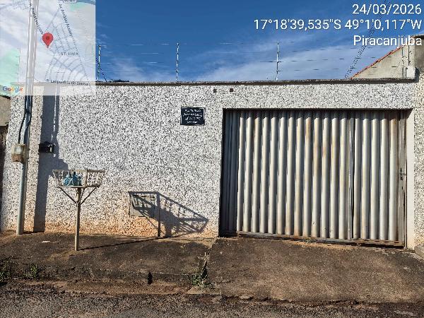 Imóvel selecionado Caixa — Casa no Setor Lima, Piracanjuba - GO, N. SN LT 08C QD 22 C, 2 quartos, 1 vaga, 137,93m²