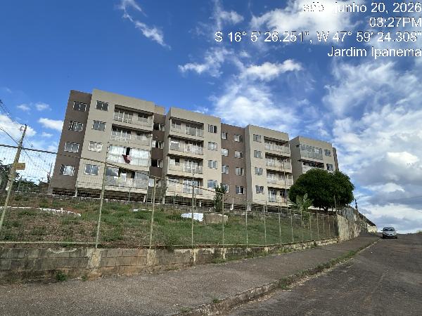 Imóvel em região valorizada — Apartamento no Pacaembu, Valparaiso de Goias - GO, Apto 01, 2 quartos, 1 vaga, 53,13m²