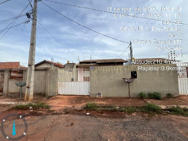 Imóvel em ótima região — Casa no Sao Matheus, Varzea Grande - MT, Nº 01, 2 quartos, 1 vaga, 182,6m²