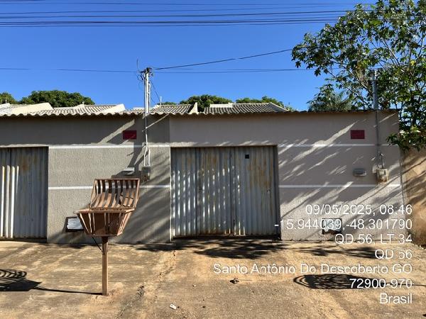 Condição facilitada — Casa no Jardim Ana Beatriz Ii, Santo Antonio do Descoberto - GO, N. SN LT 31A RUA 21, 2 quartos, 162m²