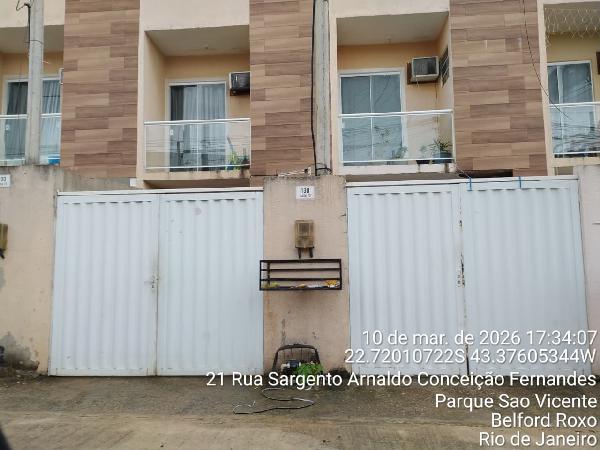 Oportunidade em destaque — Casa no Sao Vicente, Belford Roxo - RJ, Nº 130, 2 quartos, 1 vaga, 88,91m²