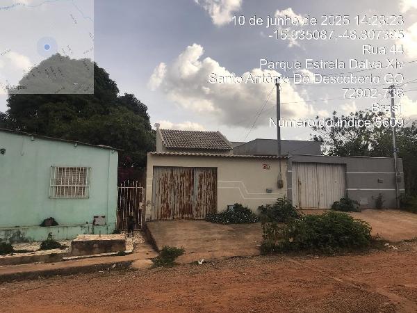 Oportunidade garantida — Casa no Parque Estrela Dalva Xv, Santo Antonio do Descoberto - GO, N. SN LT 32-B RUA DE ACESSO, 2 quartos, 1 vaga, 153m²