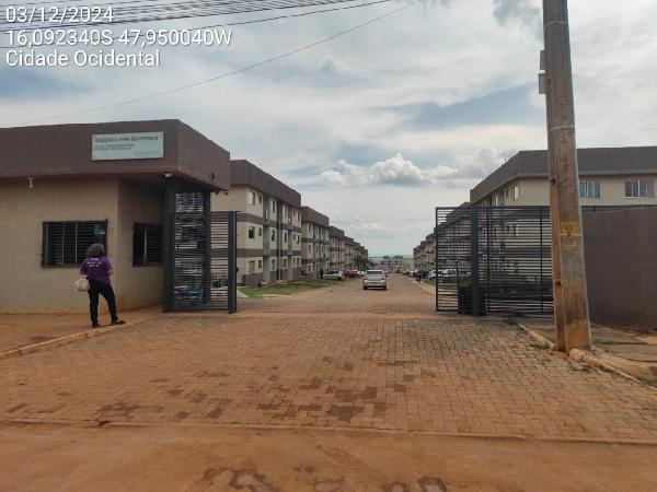 Imóvel bem localizado — Apartamento no Mansoes Recreio Mossoro, Cidade Ocidental - GO, Apto 609, 2 quartos, 1 vaga, 53,32m²