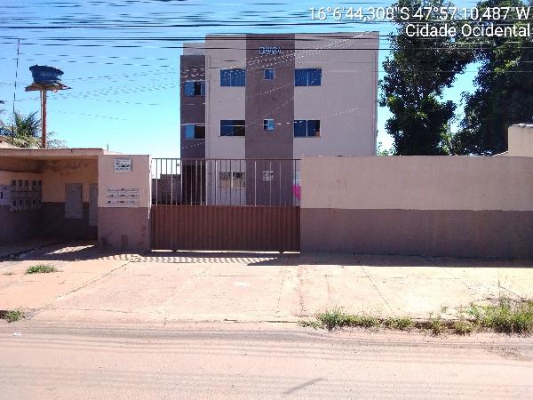 Imóvel com bom aproveitamento — Apartamento no Parque Napolis A, Cidade Ocidental - GO, Apto 202, 2 quartos, 1 vaga, 48,75m²