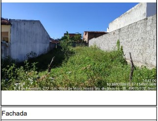 Imóvel com potencial de valorização — Terreno no Santa Ines, Nossa Senhora do Socorro - SE, N. SN QD 75, 200m²
