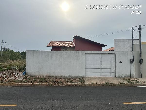 Oferta limitada — Casa no Bairro Sao Sebastiao, Altos - PI, Nº 522, 2 quartos, 200m²