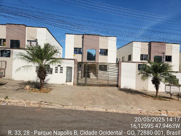 Imóvel com ótima proposta — Apartamento no Parque Napolis B, Cidade Ocidental - GO, Apto 201, 2 quartos, 1 vaga, 48,11m²